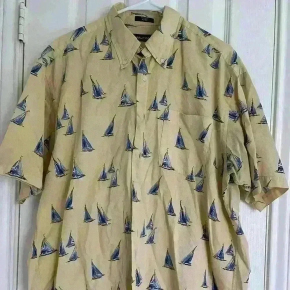 Nautica Sailboat Shirt size XL - Picture 1 of 4